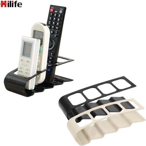 HILIFE Desktop Bracket Mobile Phone Holder Stand 4 Frame Remote Control Storage TV/DVD/VCR Organizer Home Office Organizer Case