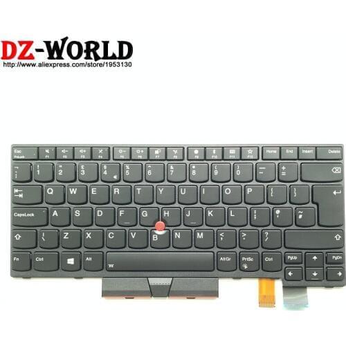 New Original GB UK English Backlit Keyboard for Lenovo Thinkpad T470 T480 A475 A485 Backlight Teclado 01AX516 01AX598 01AX557