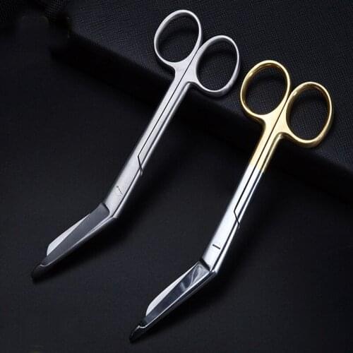 Gauze scissors doctor and nurse dressing scissors stainless steel plaster bandage scissors hospital household equipment surgical