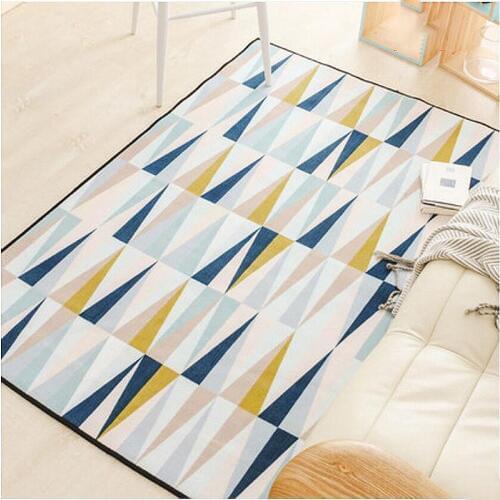 Nordic Style Nylon Soft Carpets For Living Room Bedroom Kid Room Rugs Home Carpet Floor Door Mat Area Rug Fashion New Design Mat