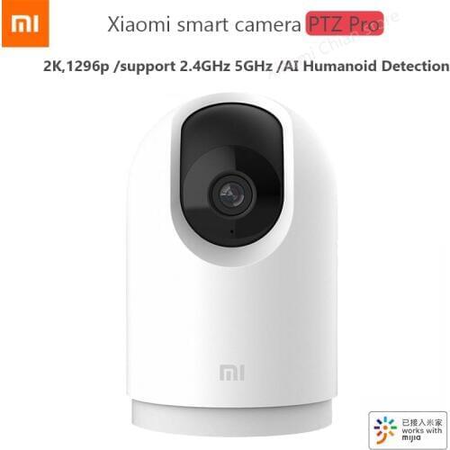 [PTZ Pro] Xiaomi Mijia 2K 3 Megapixels 360 ° Panoramic bluetooth4.2 Smart IP Camera AI Detection Two-way Intercom Home Security