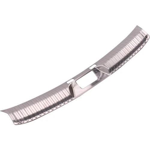 For Volvo V40 2013-2018 1PC Stainless Steel Inner & Outer Car Trunk Rear Tail Box Bumper Pedal Plate Panel Cover Car Styling