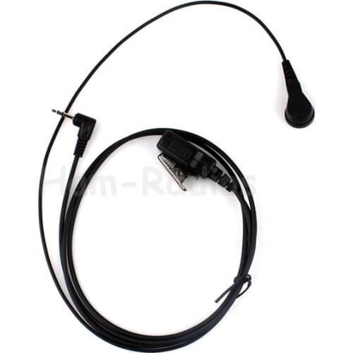High-Quality One PIN Noise Reduction Covert Acoustic Tube Earpiece for Motorola Radios 2.5mm jack T6200 T6210 T6220 T6250