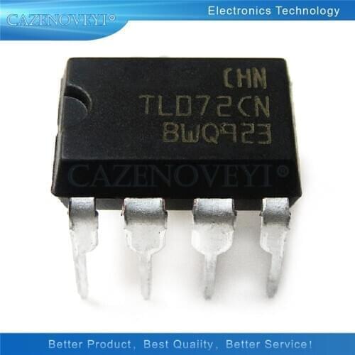 10pcs/lot TL072CP TL072CN TL072 DIP-8 In Stock