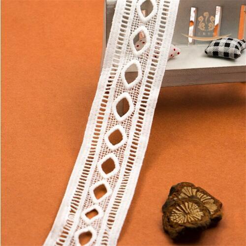 5Yards Double-side Milk silk Embroidery Lace Factory Outlet soft Lace Tape For DIY Wedding Dress lace Sewing Accessories 5cm