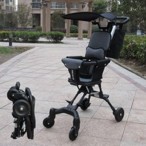 6 Month+ Travel Baby Stroller Super Light Portable Baby Pushchair Outdoor Carrier Compact Foldale Baby Cart Only 3.8KG