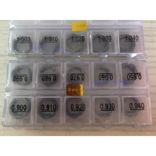 75 pcs for Sie-mens Armature lift adjusting shim 0.9-1.04, common rail piezo injector gasket diesel injector washer repair tools