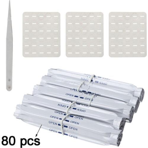 80Pcs For IQOS 2.4 PLUS LIL/LTN/HEETS/GLO Heater Wet Alcohol Cotton Swabs Double Head Cleaning Stick