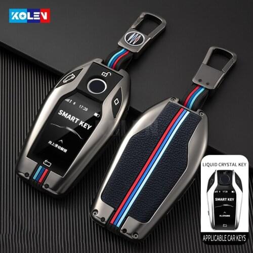 Zinc alloy Car Remote Key Cover Case Shell Fob For For BMW 5 7 series G11 G12 G30 G31 G32 i8 I12 I15 G01 X3 G02 X4 G05 X5 G07 X7