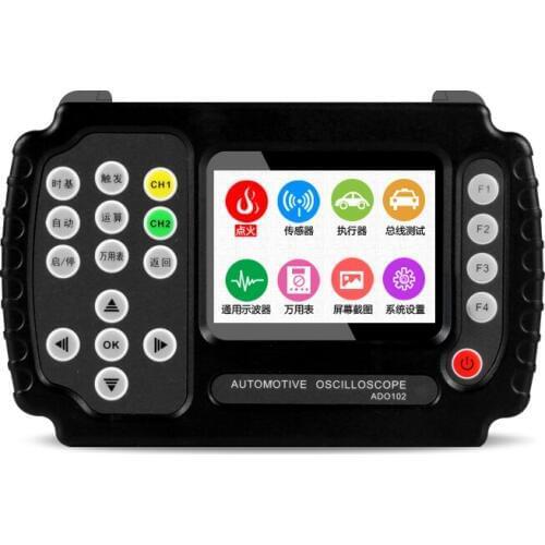 JINHAN ADO102 Automotive Oscilloscope Handheld Digital Storage Oscilloscope and Digital Multimeter car repair oscilloscope