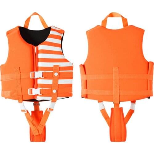 Kids Swim Vest Kid Vest Floation Swimsuit Swimwear With Adjustable Safety Strap For Children Outdoor Swimming Training Gear