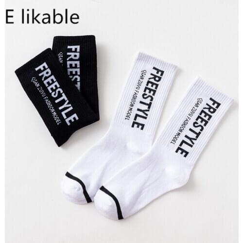 Мужские носки с принтом E симпатичен China At AliExpress