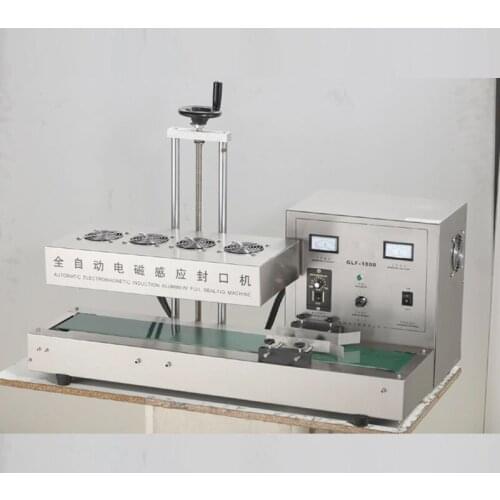 Electromagnetic Induction Fast Work Continuous Induction Aluminum Foil Sealing Machine