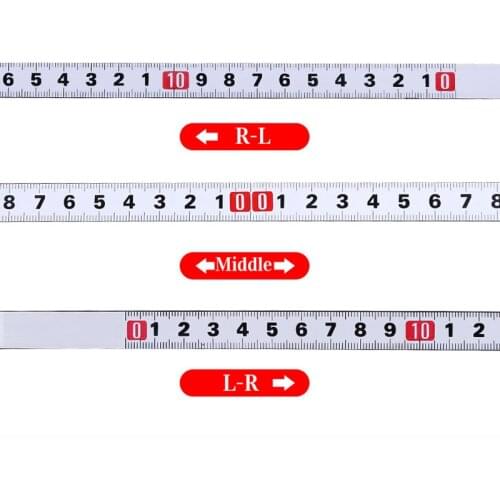 1-5m Stainless Steel Miter Track Tape Measure Self Adhesive Metric Scale Ruler Rust-Proof Durable and Wear-Resistan Ruler