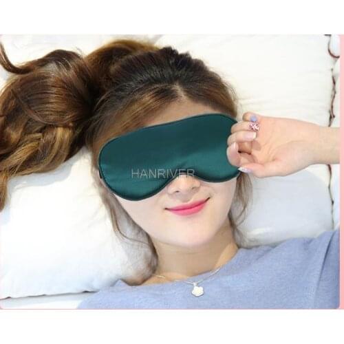 Imitated Silk Sleep Eye Mask Travel Eyepatch Nap Eye Patch Rest Blindfold Eye Cover Sleeping Mask Night Eyeshade Multi style