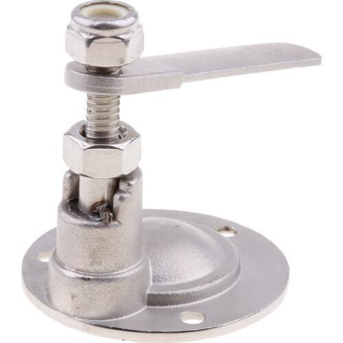 Stainless Steel 316 Non-Locking Boat Hatch Latch with Lift Ring Handle