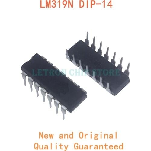 10PCS LM319 DIP14 LM319N DIP 319 DIP-14 new and original IC Chipset
