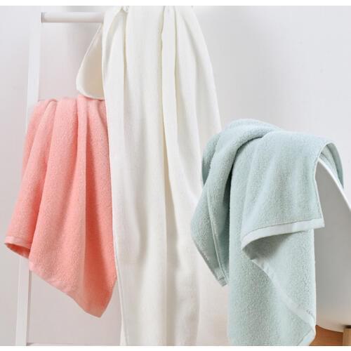 Beroyal Brand 2019 Beach Towel 100% Cotton Bath Towel Plain Dyed Thicker Beach Sheet Camping Towel Magic Compressed Towel 75*150
