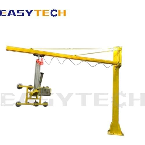 Multi power supply elevators rotating handle equipment vacuum lifting for panel