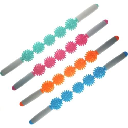 1 pc Anti Cellulite Massager Stick Anti-Cellulite Trigger Point Stick Body Foot Face Leg Slimming Massage Muscle Roller