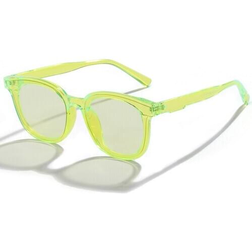 Veshion Retro Small Sunglasses for Women Candy Color Green Pink Gift Items Male Sun Glasses Female Uv400 2021 Dropshipping