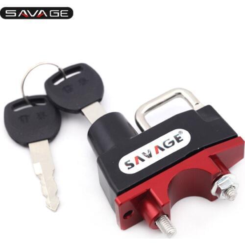 Helmet Lock For HONDA CBR500R CBR400R CBR300R CBR250R CBR150R CBR125R CBR250RR Motorcycle Accessories Handlebar Bar Clamp