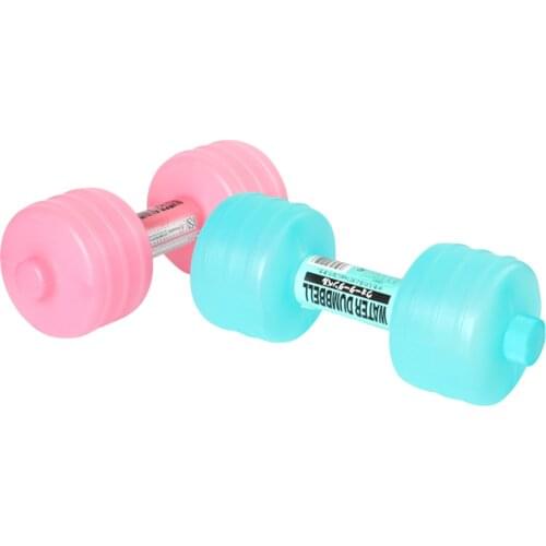 1pcs Injection Water Dumbbells for Fitness Aquatic Weight Slimming Fitness Gym Exercise Body Building Equipment Comprehensive