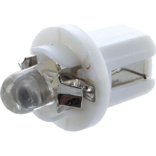 10x T5 LED BULB Light Gauge White Light Meter Dashboard B8-5D Car lights 12V 6000K-6500K