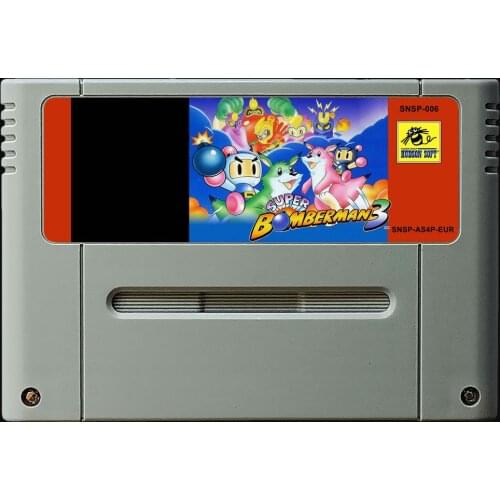 16Bit Games ** Super Bomberman 3 ( PAL EUR version!! )