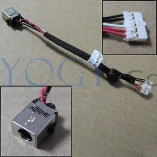 1x New Power DC Jack with Cable Connector Socket fit for Acer Aspire 5536 5534 5538