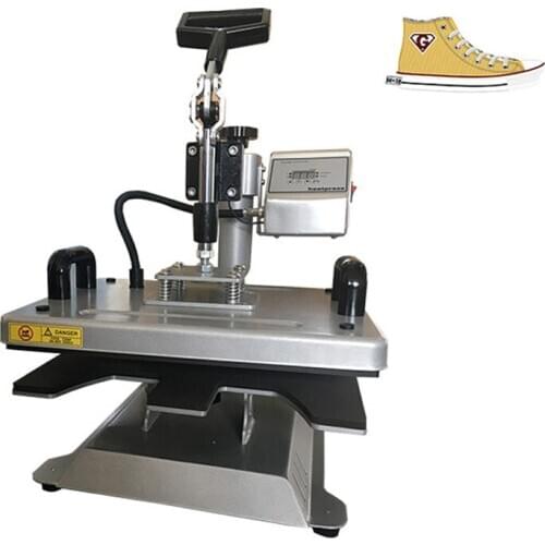 29*38cm Hot Stamping Machine Manual Shaking Head Shoe Printing Machine 3 In 1 Flat And Hot Shoe Efficiency Hot Stamping Tools