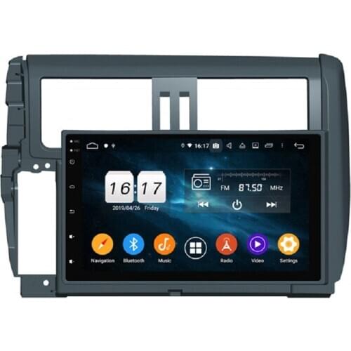 4gb+128gb DSP 9" Android 10 Car Radio DVD GPS for Toyota Prado 2010 2011 2012 2013 Wifi Bluetooth 5.0 CarPlay & Android Auto