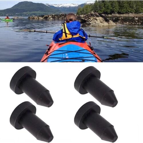 4Pcs Kayak Accessories Rubber Waterproof Plug Water Retaining Plug Drain Plug for Aruba 8 Ss/aruba 10/bali 8/excurion 10