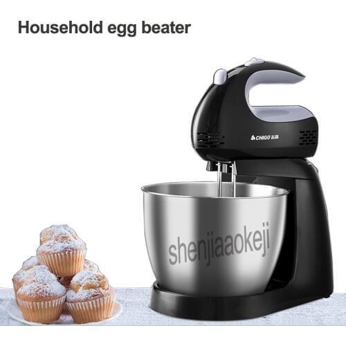 Automatic Electric egg beater handheld / desktop dual-use Household eggbeater milk cap stirring cream machine 220v/50hz 150w 1pc
