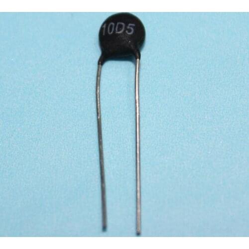 Free shipping Thermistor NTC10D-5 NTC 10D-5 10ohm 5mm ntc resistor 100pcs/lot