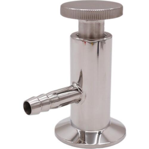 1"/1.5"Tri-clamp Sample Valve 50.5mm OD 1/2"(12.7mm) Hose Barb 304 Stainless Steel Homebrew Tri Clover Fitting Beer Hardware