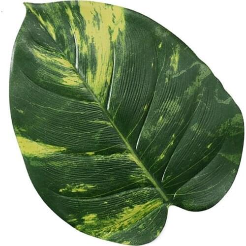 Leaf Table Mat Decorative Realistic Leaves Shaped Bowl Coaster Cup Mat For Table Anti-Skid Tea Cup Milk Mug Coffee Cup Coaster