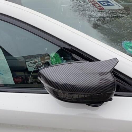 Carbon fiber Look Replacement Rearview Side Mirror Covers Cap For BMW 4 5 7 8 Series G11 G12 G14 G15 G16 G22 G23 G24 G30 G31 G38