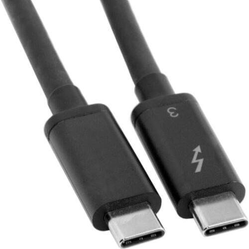 MLLSE Thunderbolt 3 USB-C USB 3.1 Male to Thunderbolt 3 Male 40Gbps Cable 2m for PC CB0557