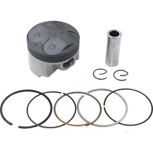 Motorcycle STD ~ +100 Bore Size 56mm 56.25mm 56.50mm 56.75mm 57mm Piston Kit & Rings For YAMAHA FZR400RR SP 3TJ FZ400 4YR