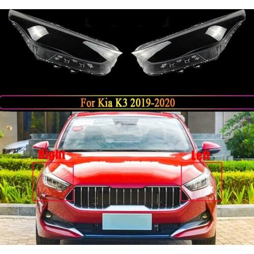 Car Headlamp Lens For Kia K3 2019 2020 Car Headlight Cover Headlamp Lens Auto Shell Cover