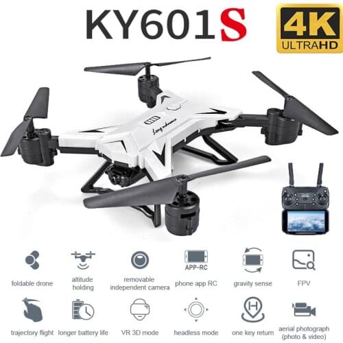 New Arrival GPS KY601G Drone Quadcopter 2000 Meters Control Distance RC Helicopter Drone with 5G 4K HD Camera KY601S