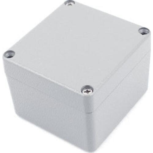 80mm x 76mm x 57mm Aluminium Alloy Dustproof IP65 Sealed Electrical Junction Box