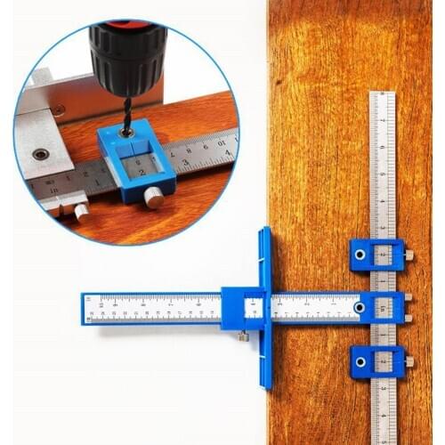 Detachable Hole Jig Tool Center Drill Bit Set Sleeve Hardware Wood Drilling Woodworking Tool