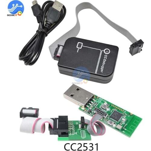 1 set CC-Debugger Bluetooth Zigbee Emulator Debugger CC2540/CC2531 Programming Connector Bluetooth 4.0 Analysis