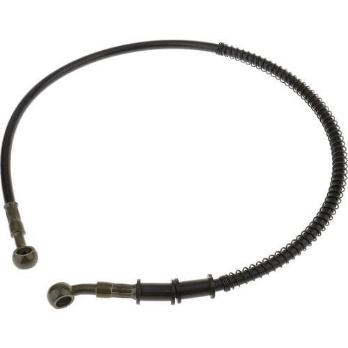 70cm Universal Rubber Motorcycle Brake Clutch Line Hose With Spring
