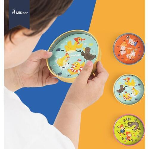 Kids Balance Puzzle Ball Maze Board Fairy Tales Beads Escape Hand Held Fun Skill Game Puzzle Educational Toys for Children Gift