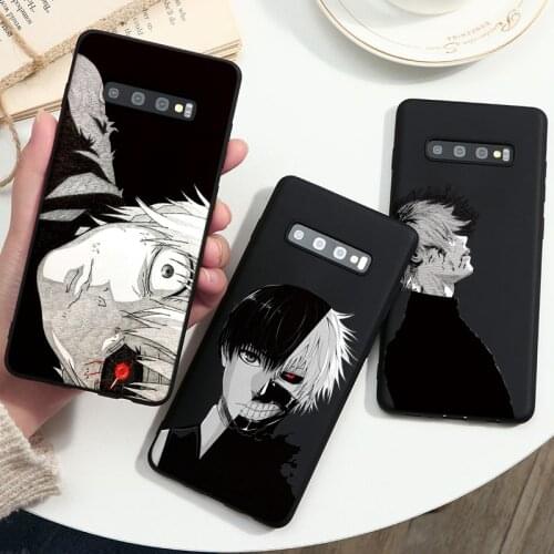 For Samsung Galaxy A72 A52 A51 A50 A21S A20e A32 A31 A30 A42 A41 A40 A71 A70 A91 A12 A10 A02S A7 A9 2018 Anime Kaneki Ken Cases