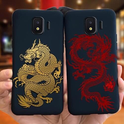 For Samsung Galaxy J2 2018 J2 Pro SM-J250F Case Cool Dragon Panda Black Silicone Cover For Samsung J2 Core J2Core J260 Soft Case