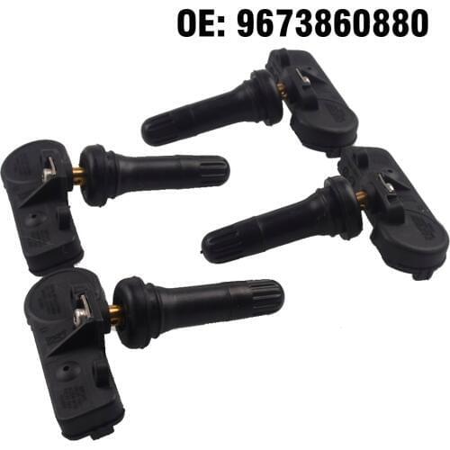 4 PCS Car Tire Pressure Monitor Sensor TPMS For Peugeot 307 T5 308 T7 sw 3008 5008 For Citroen C4 DS4 DS5